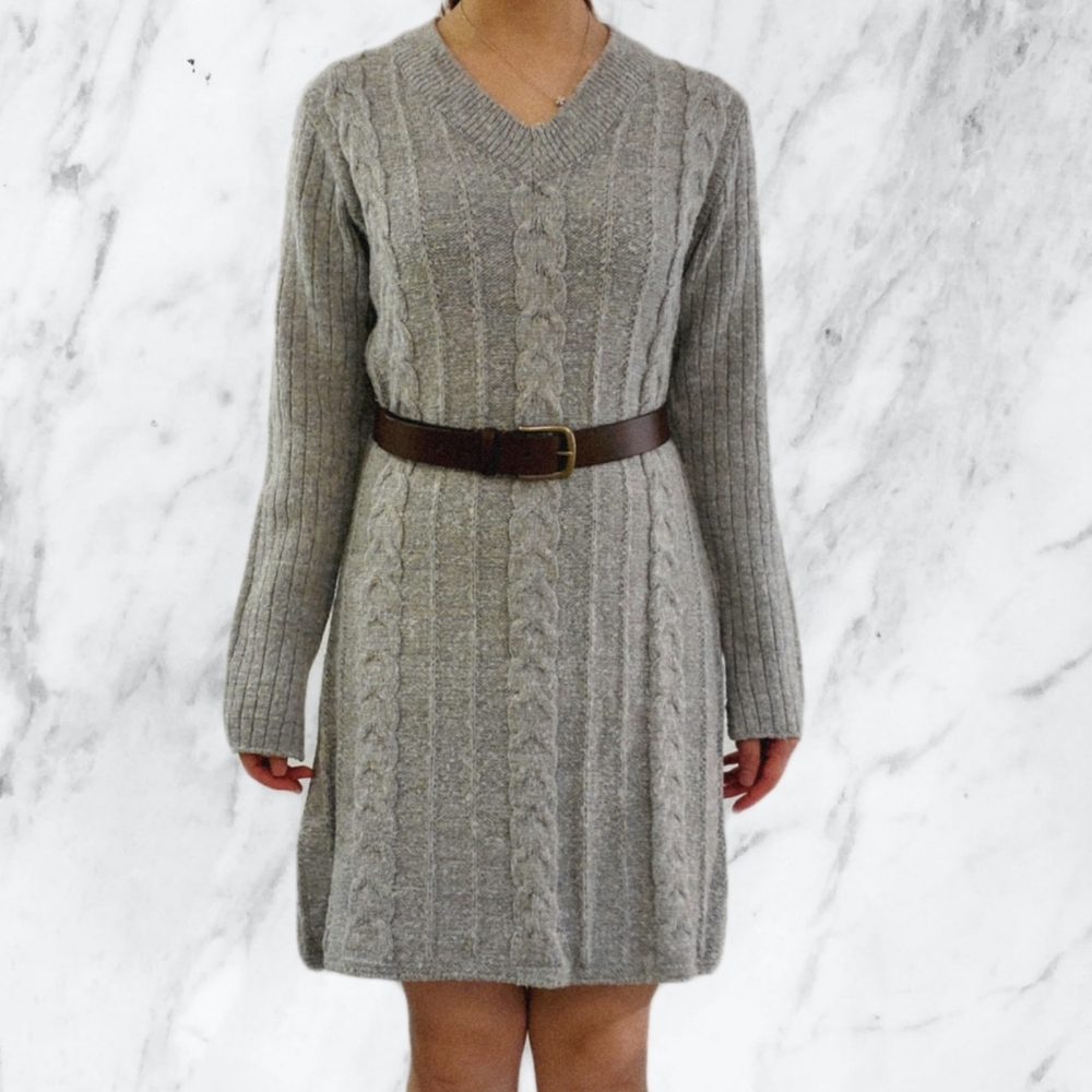Grey knit XS dress
